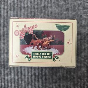New Dept 56 Turkey For The Bumpus Hounds Original Owner A Christmas Story dogs